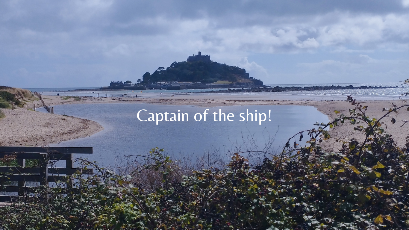 St Michael's Mount in Cornwall - a metaphor for being the captain of the ship in business